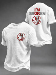 Men's I'm Ok I'm Broken Waffle Short Sleeve