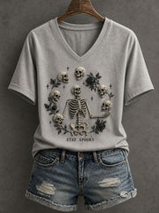 Women's Gothic Skull T-Shirt