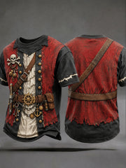 Men's Pirate Print T-Shirts