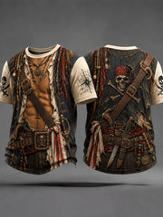Men's Pirate Print T-Shirts