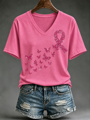 Women's Breast Cancer Short-sleeved T-shirt