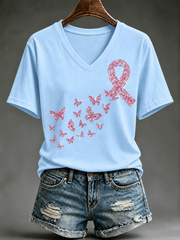 Women's Breast Cancer Short-sleeved T-shirt