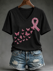 Women's Breast Cancer Short-sleeved T-shirt