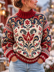 Women's Norwegian-style Christmas tops