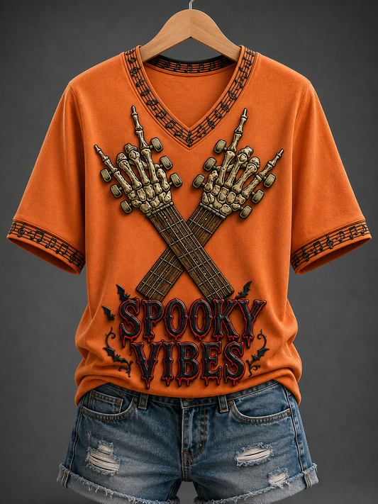 Women's Halloween Short-sleeved T-shirt