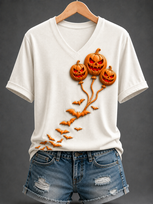 Women's Halloween Short-sleeved T-shirt