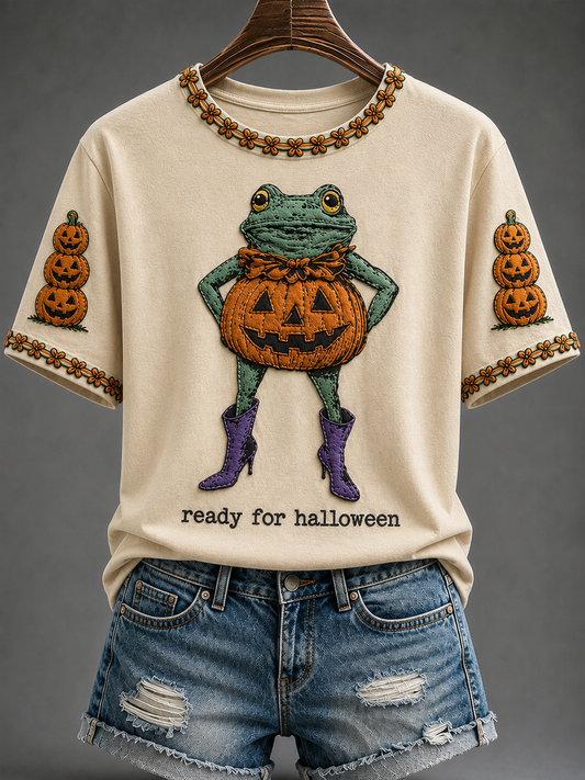 Women's Ready For Halloween Short-sleeved T-shirt