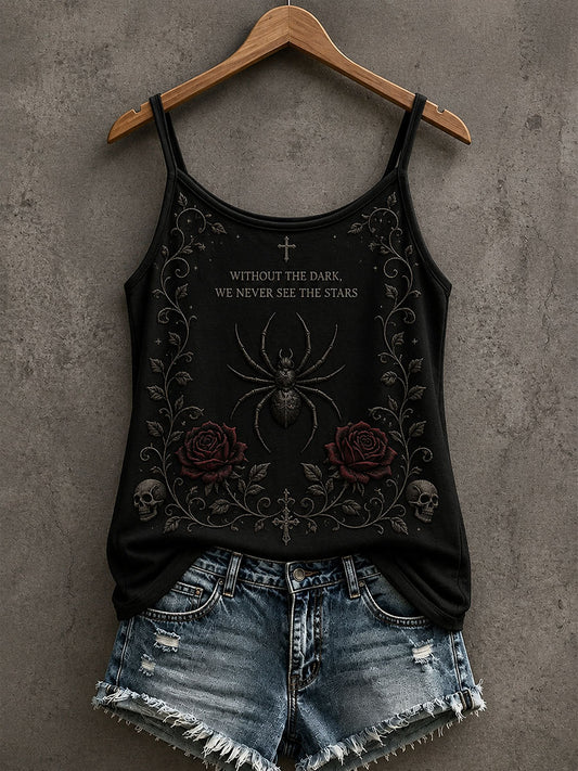 Women's Gothic Pattern Printed Casual Vest