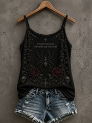 Women's Gothic Pattern Printed Casual Vest