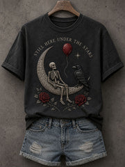 Women's Gothic Skull T-Shirt