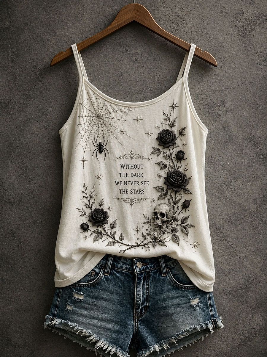 Women's Gothic Pattern Printed Casual Vest