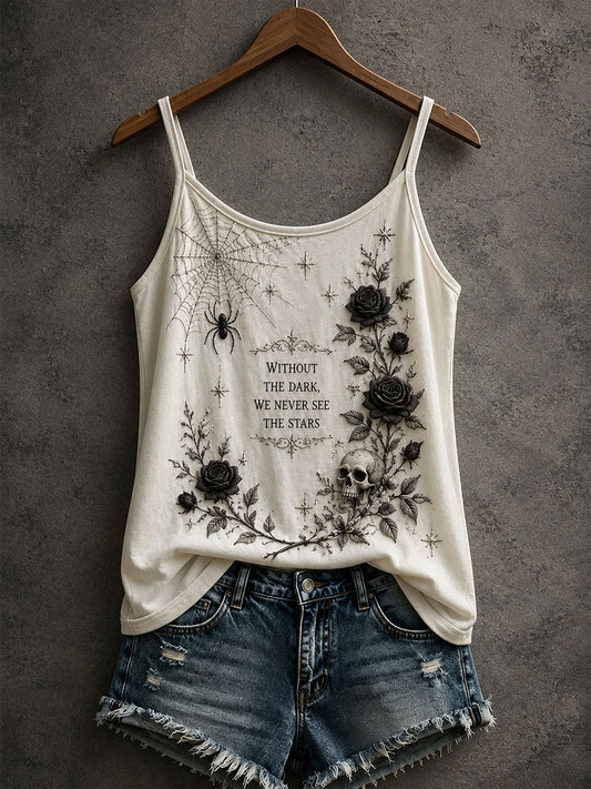 Women's Gothic Pattern Printed Casual Vest