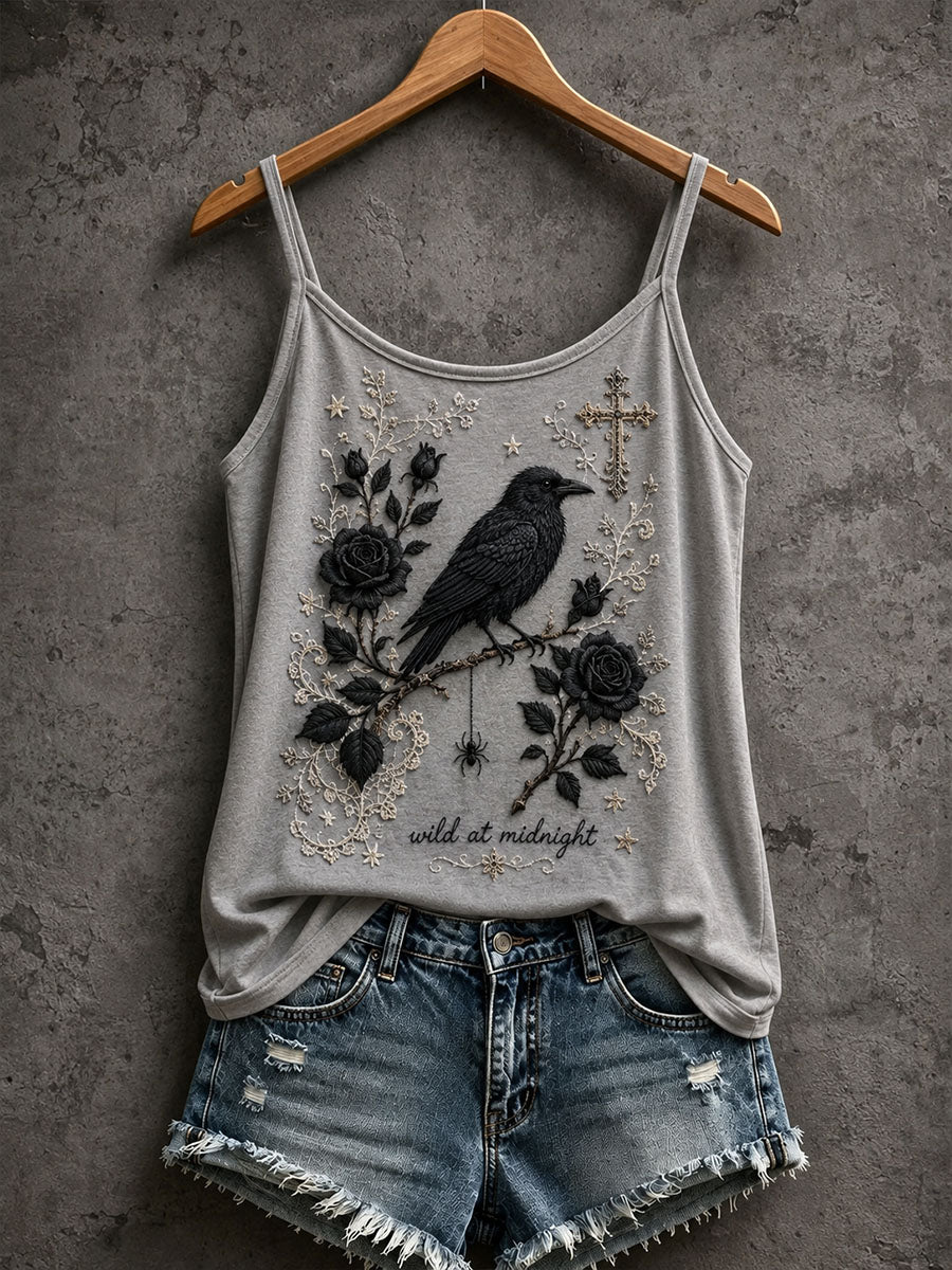 Women's Gothic Rose Tank Top