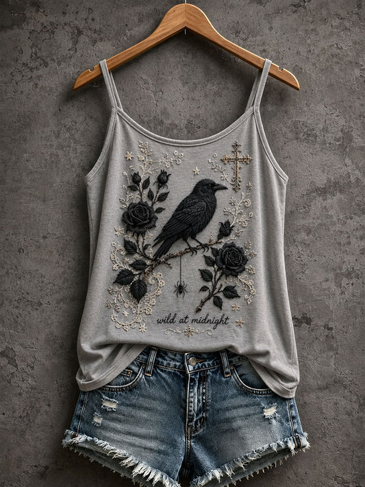 Women's Gothic Rose Tank Top