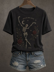 Women's Gothic Skull T-Shirt