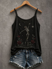 Women's Gothic Skull Tank Top