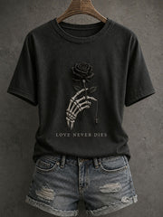 Women's Gothic Rose T-Shirt