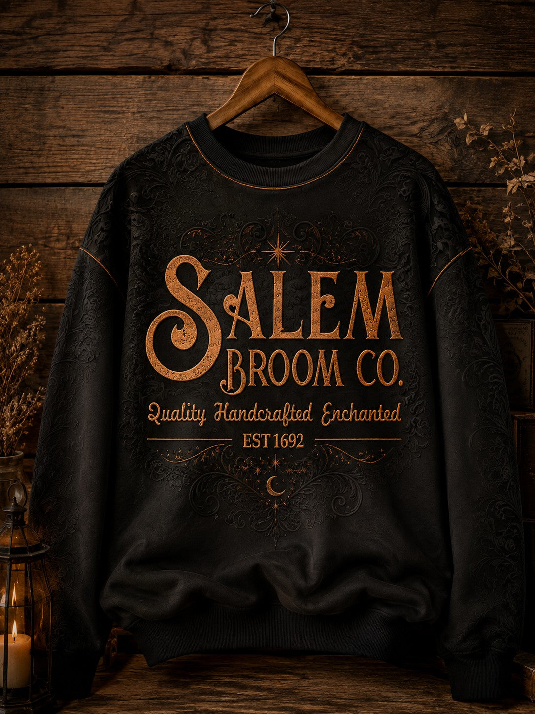 Women's Salem Broom Company Printed Sweatshirt