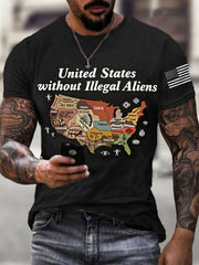 Men's United States Without Illegal Aliens Tee