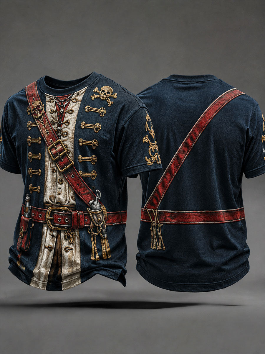Men's Pirate Print T-Shirts