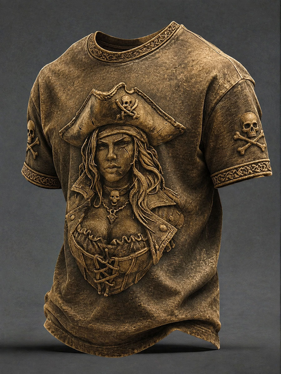Men's Pirate Print T-Shirts