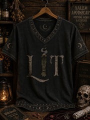 Women's Halloween Lit Short-sleeved T-shirt