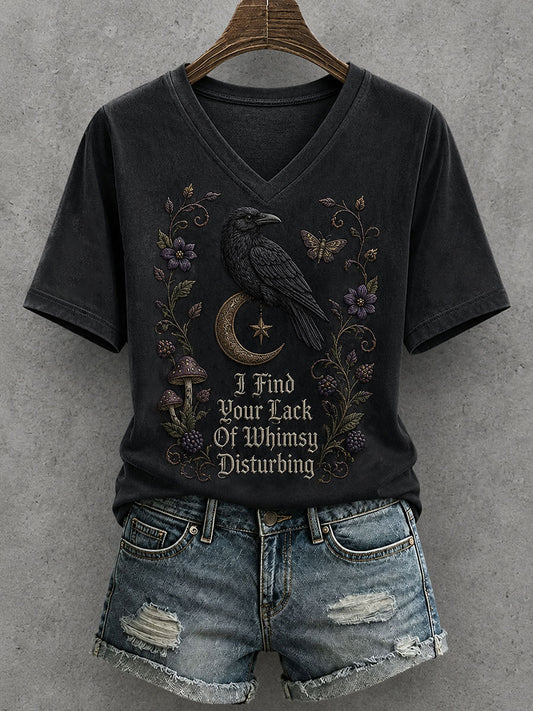 Women's s  I Find Your Lack Of Whimsy Disturbing T-shirt
