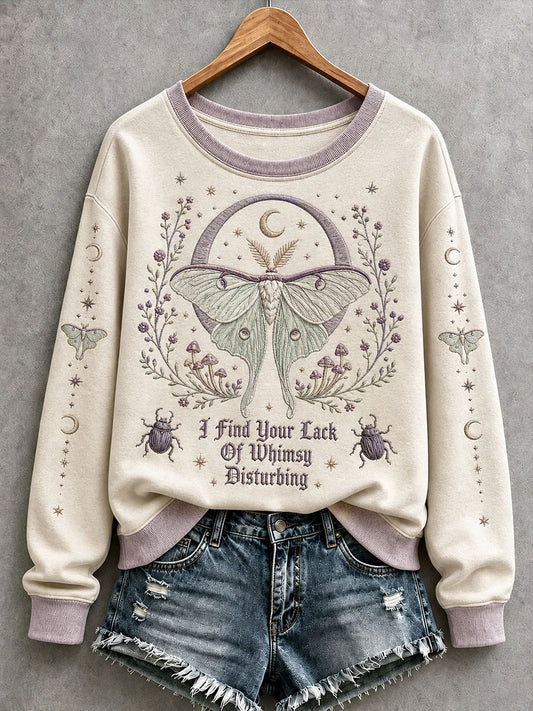 Women's I Find Your Lack Of Whimsy Disturbing Sweatshirt