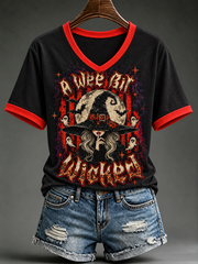 Women's A Wee Bit Wicked Short-sleeved T-shirt