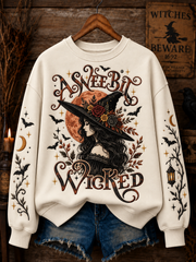 Women's A Wee Bit Wicked Regular Sweatshirt