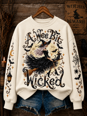 Women's A Wee Bit Wicked Regular Sweatshirt