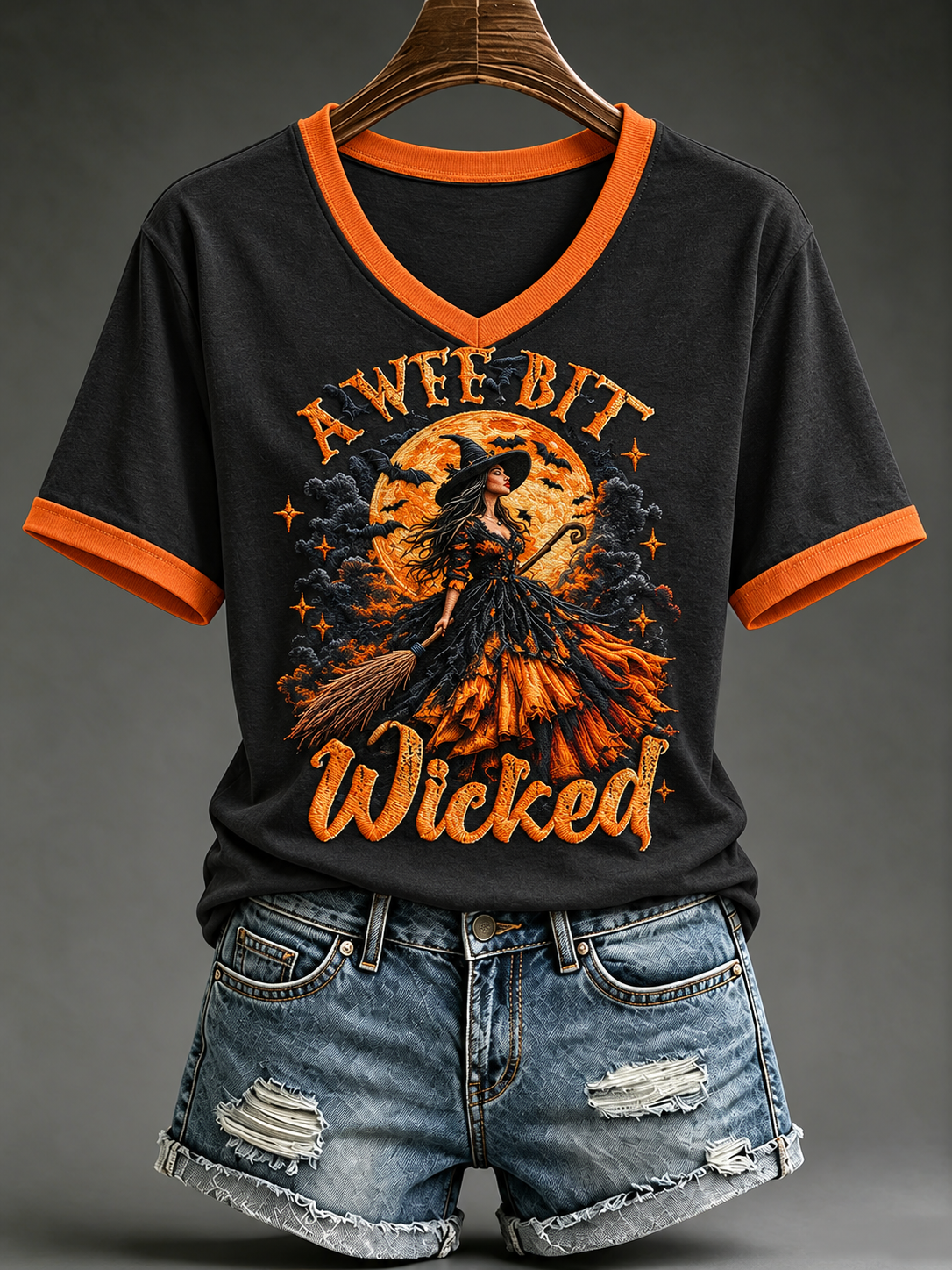 Women's A Wee Bit Wicked Short-sleeved T-shirt