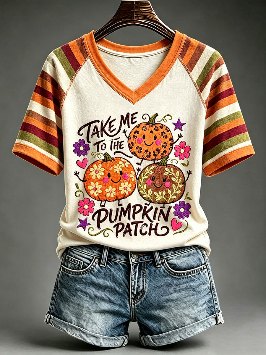 Women's Take Me To The Pumpkin Patch T-shirt