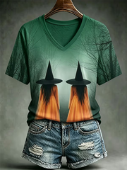 Women's Halloween Short-sleeved T-shirt