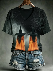 Women's Halloween Short-sleeved T-shirt