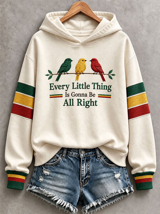 Women's Every Little Thing Is Gonna Be All Right Sweatshirt