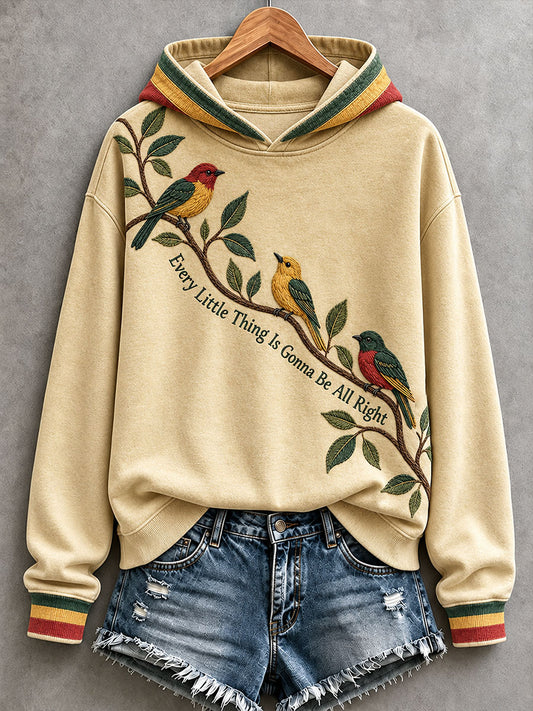 Women's Every Little Thing Is Gonna Be All Right Sweatshirt