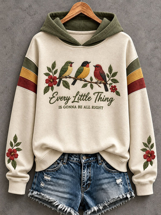 Women's Every Little Thing Is Gonna Be All Right Sweatshirt