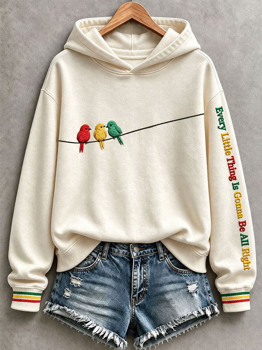 Women's Every Little Thing Is Gonna Be All Right Sweatshirt
