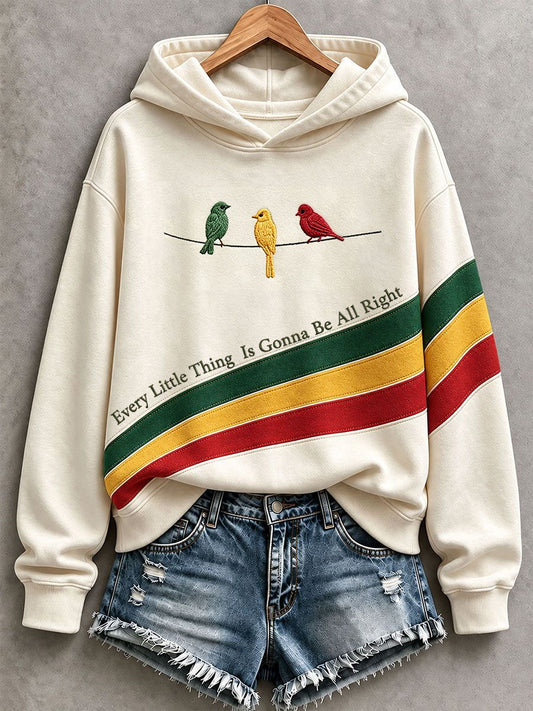 Women's Every Little Thing Is Gonna Be All Right Sweatshirt