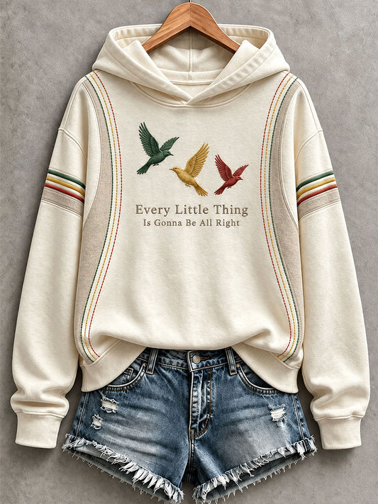 Women's Every Little Thing Is Gonna Be All Right Sweatshirt