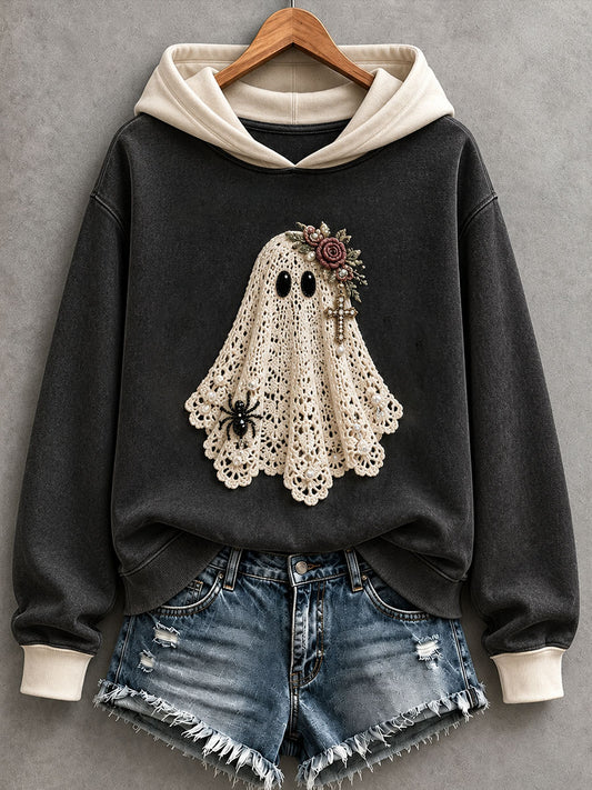 Women's Cute Ghost Hoodie