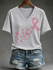 Women's Breast Cancer Short-sleeved T-shirt