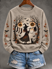 Women's Witch Raglan Sleeve Sweatshirt