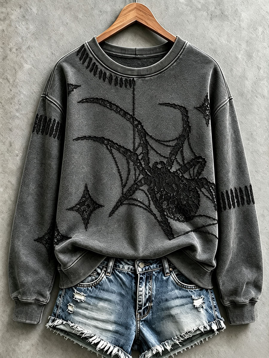 Women's Halloween Spider Sweatshirts