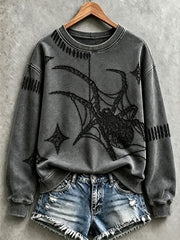 Women's Halloween Spider Sweatshirts