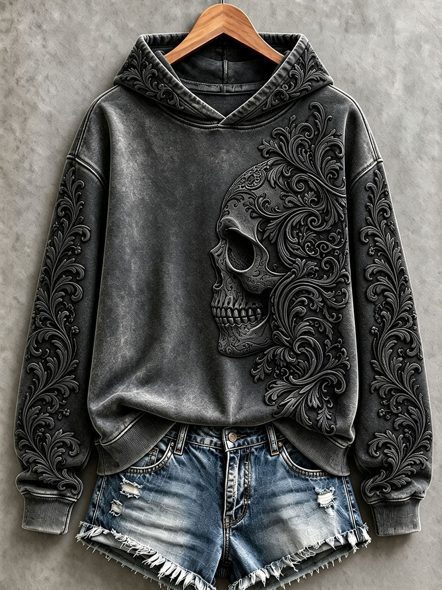 Women's Halloween Skull Hoodies