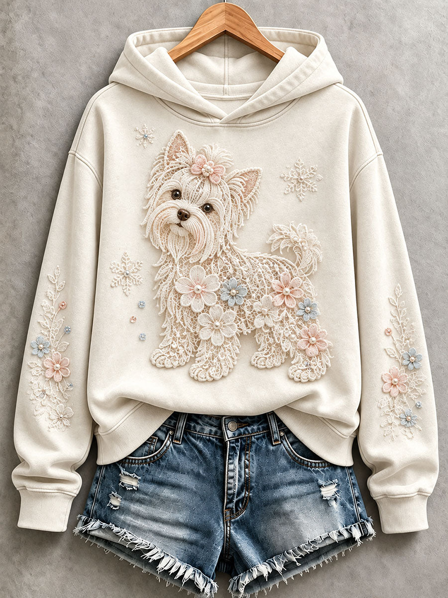 Women's Lovely Yorkshire Terrier Hoodie