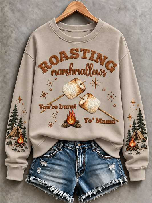 Women's Camping Regular Sweatshirt