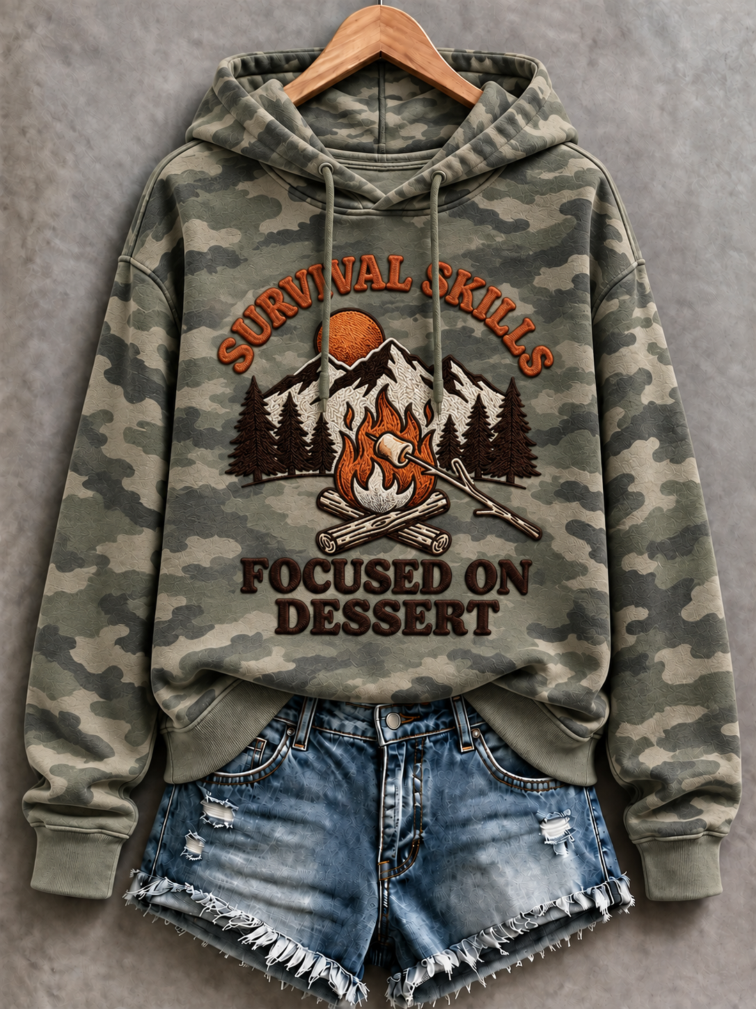 Women's Camping Regular Sweatshirt